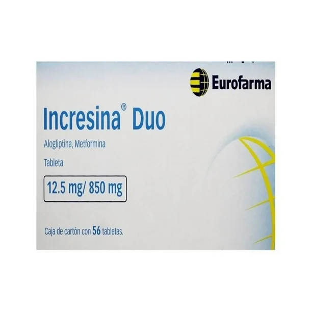 INCRESINA DUO 12.5/850 MG 56TAB