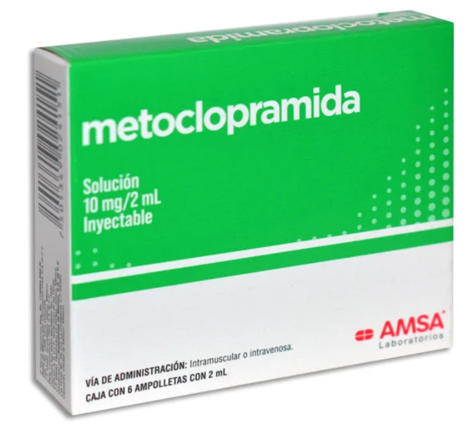 METOCLO 10MG/2ML S.I. 6 AMP LGEN