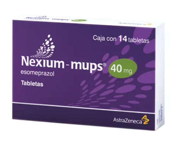 NEXIUM-MUPS 40 MG 14 TAB