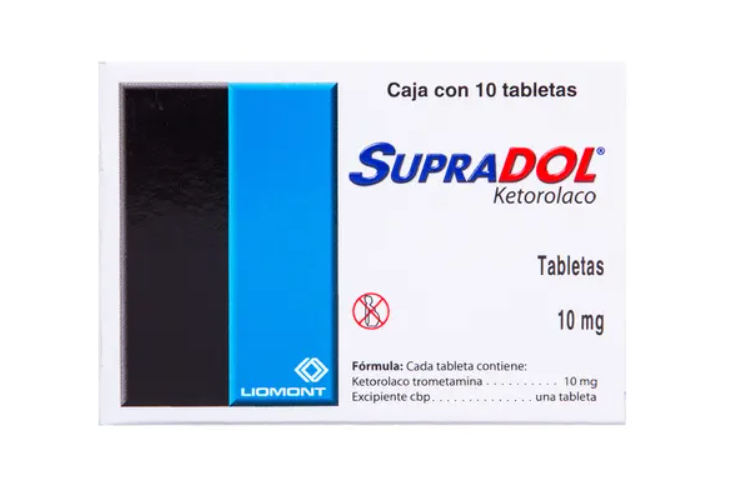 SUPRADOL 10 MG 10 TAB