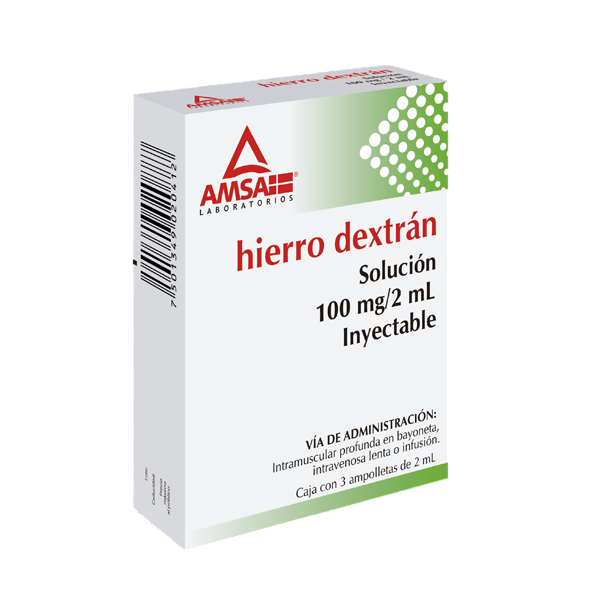 HIERR DEX 100MG/2ML SI 3AMP LGEN