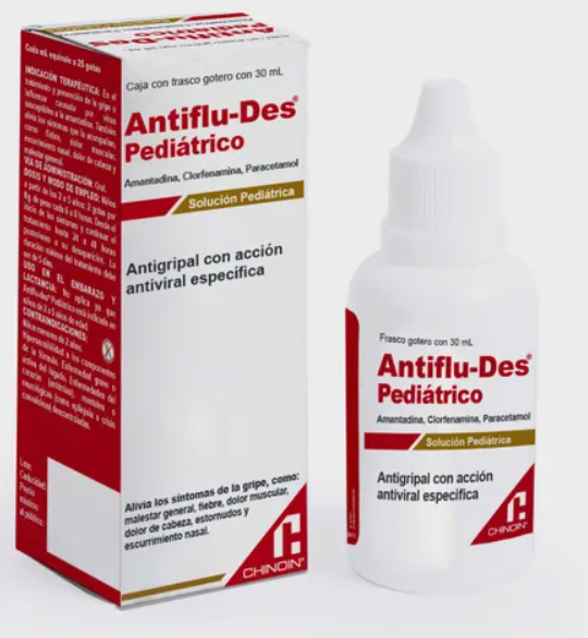 ANTIFLU-DES PED SOL 30 ML
