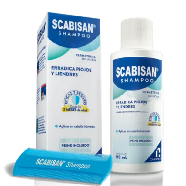 SCABISAN 1 G SH 110 ML