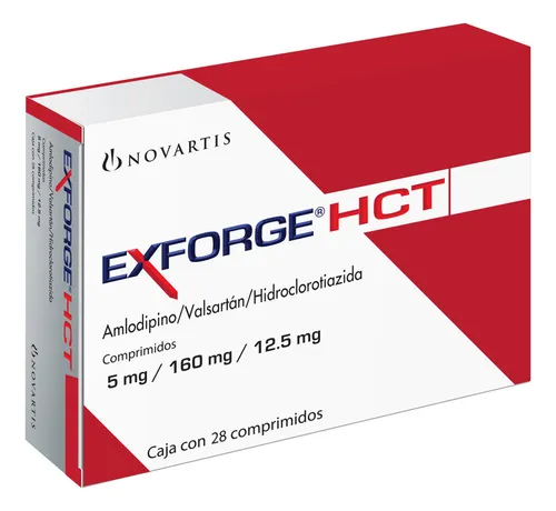 EXFORGE HCT5/160/12.5 MG 28 CPR - imagen 2