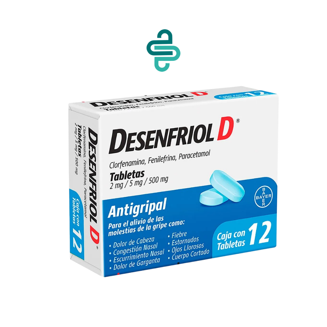 DESENFRIOL-D 12 TAB