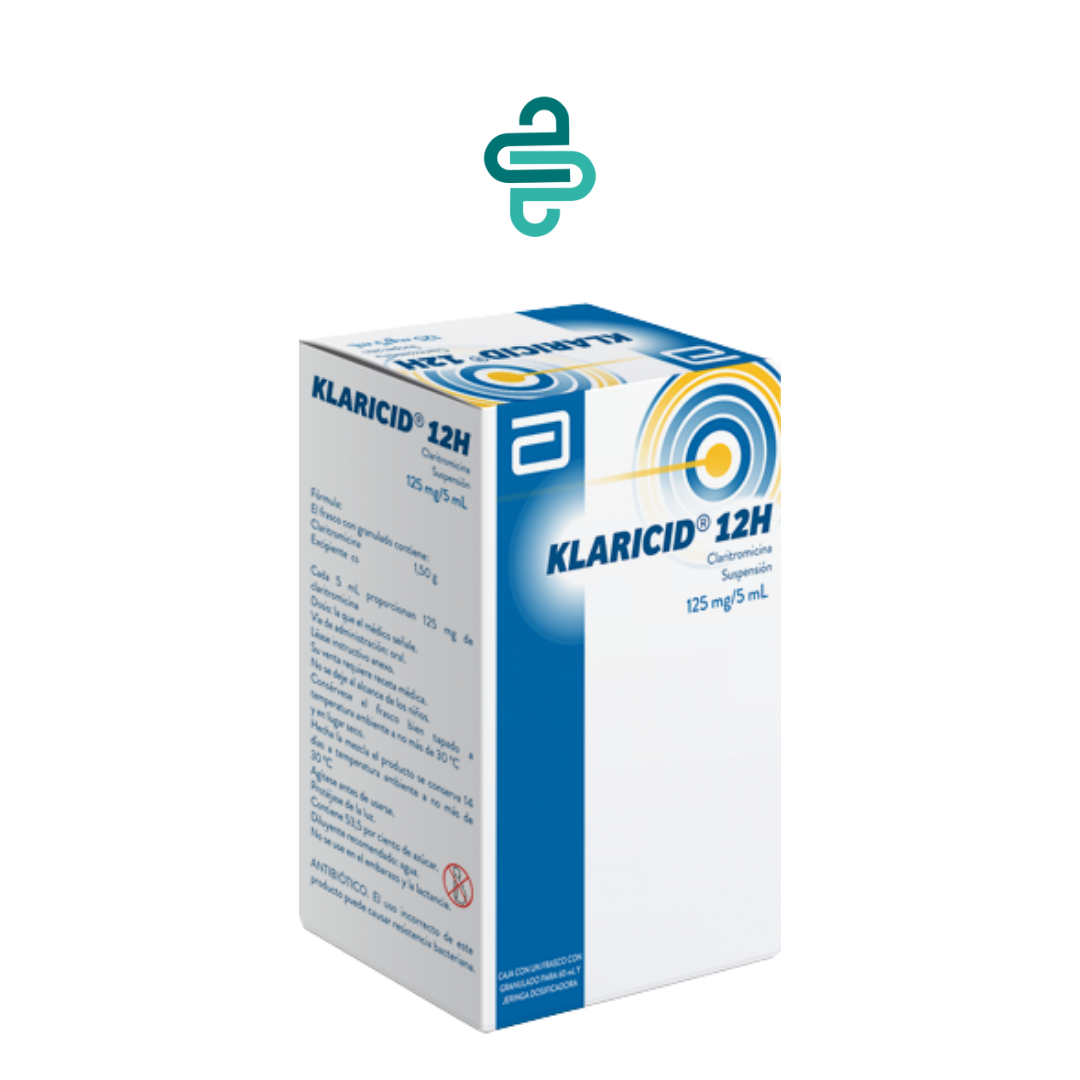 KLARICID 12H 250MG SUSP 60ML