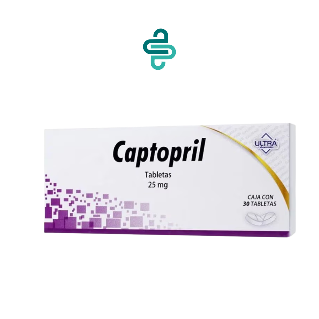 CAPTOPRIL 25 MG 30 TAB     