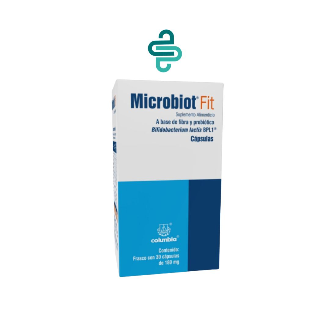 MICROBIOT FIT 180MG S ALIM 30CAPS