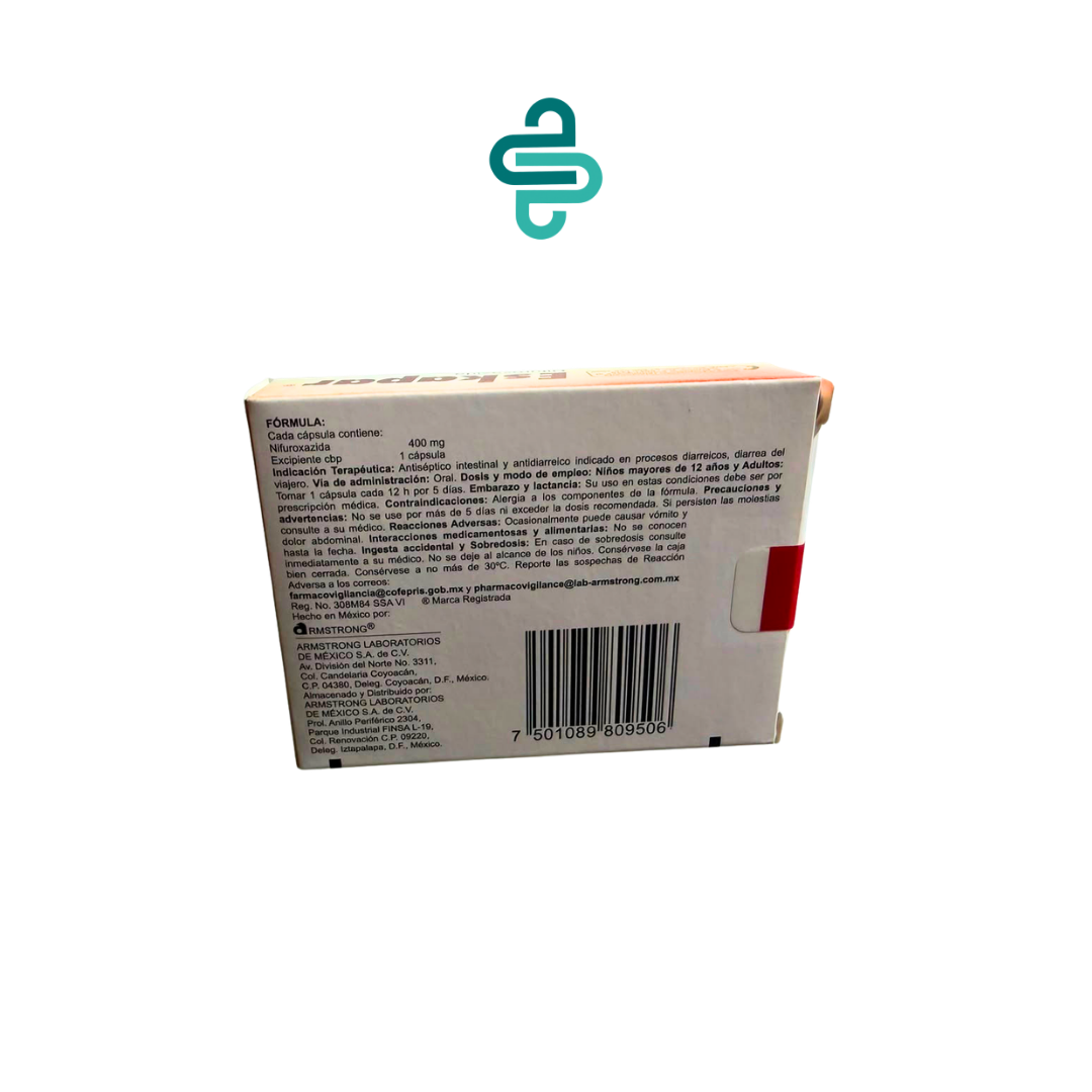 ESKAPAR 400 MG 16 CAPS - imagen 2