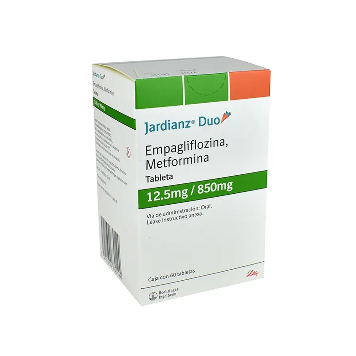 JARDIANZ DUO 12.5/1000MG 60 TAB - imagen 2