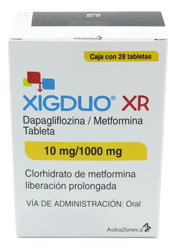 XIGDUO XR 10/1000MG 28 TAB