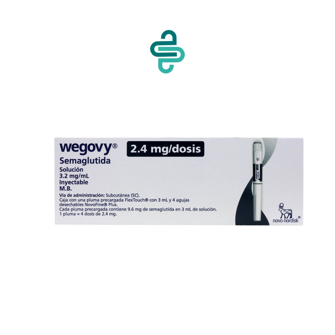WEGOVY 2.4MG PLUMA 4 DOSIS 3.2MG