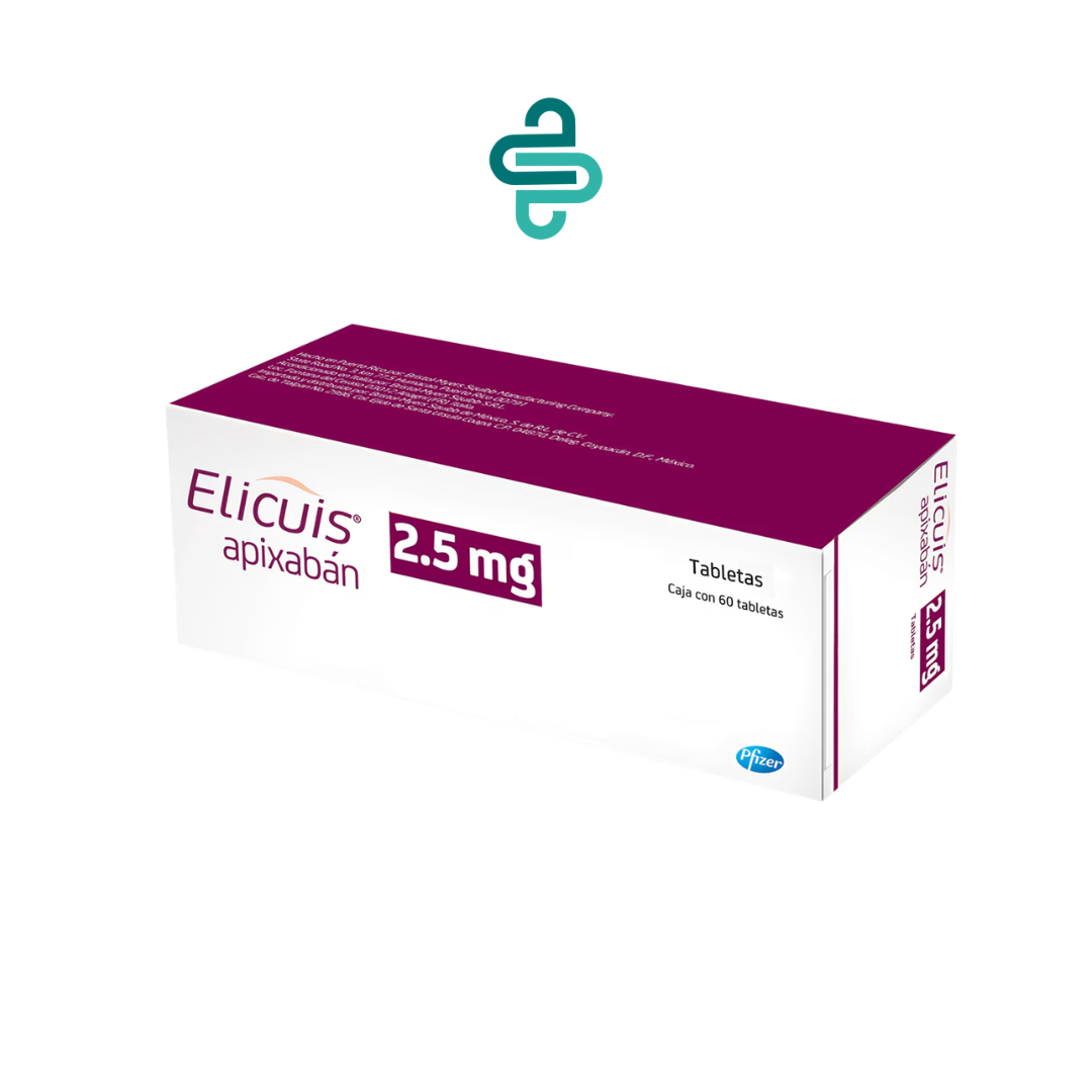 ELICUIS 2.5 MG 60 TAB