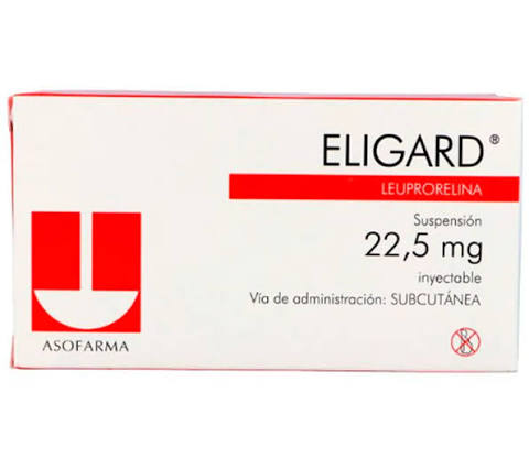 Eligard 22.5 mg | Leuprorelina Trimestral | Caja con 2 Jeringas Prellenadas | Asofarma
