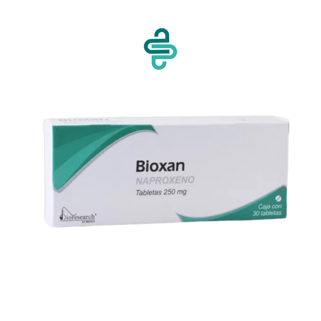 Bioxan 250 mg Tabletas | Naproxeno 250 mg